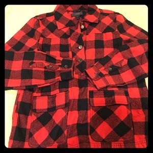 J. Crew Buffalo Plaid Pullover
